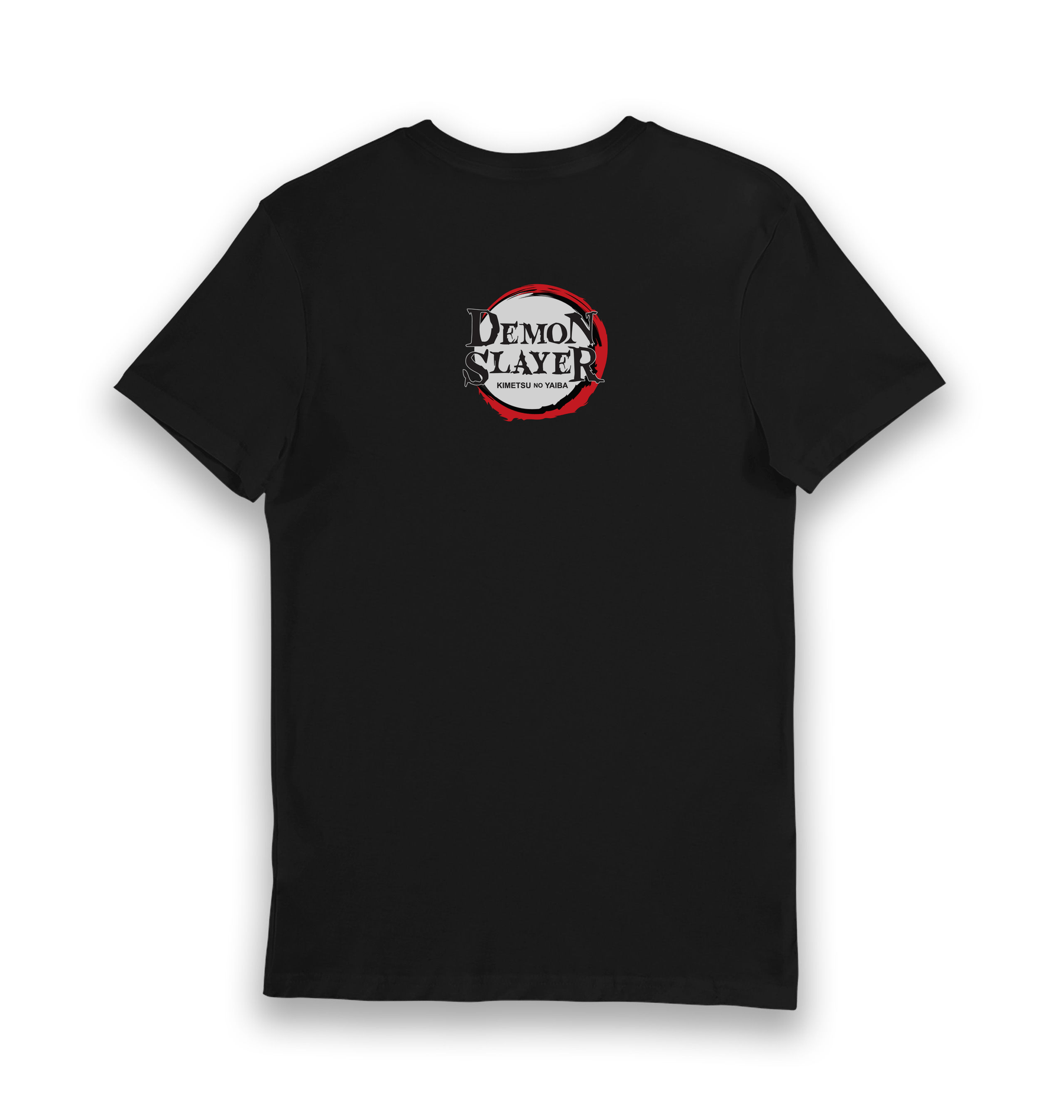 Black Printed T-shirt Back
