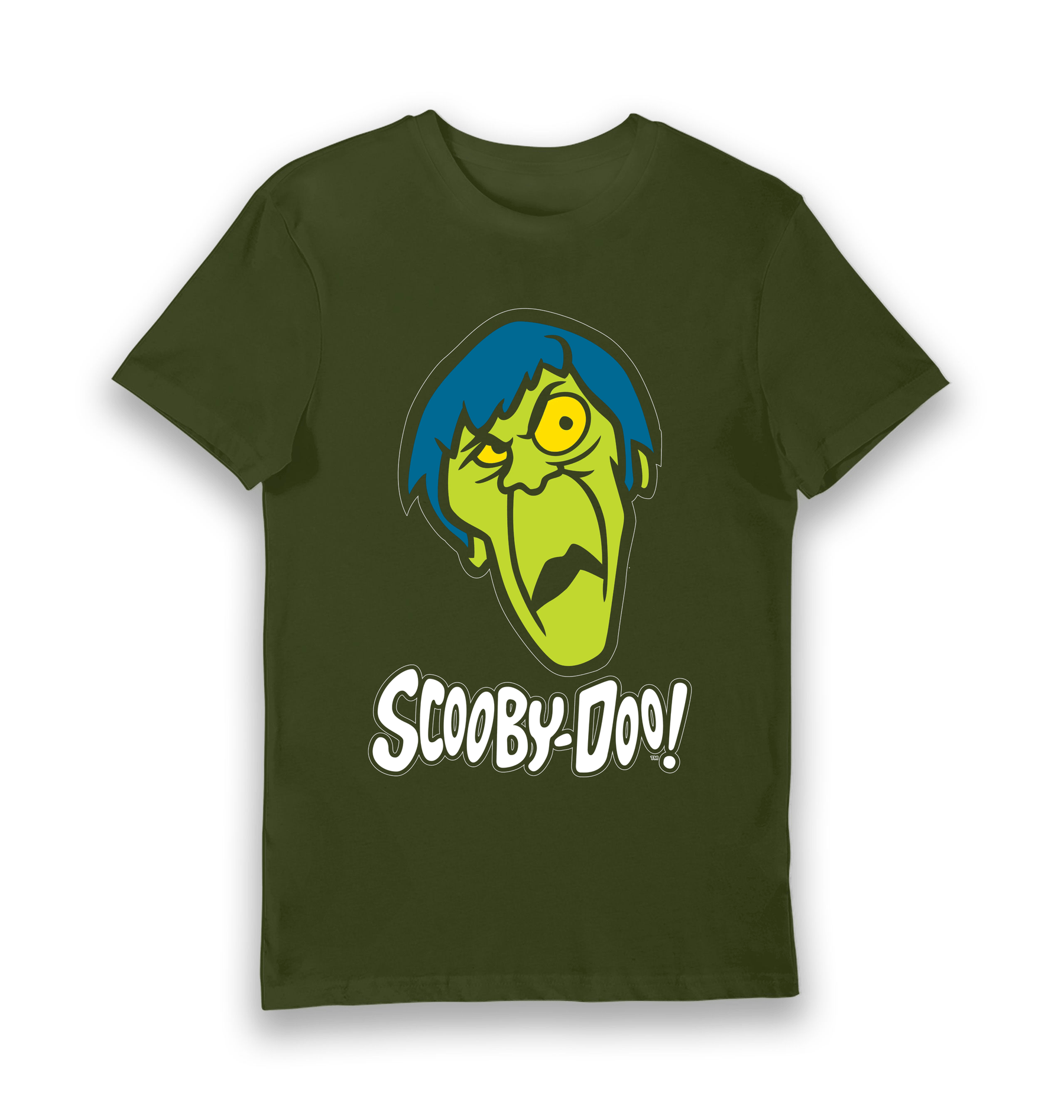 Forest Green Printed T-shirt Front
