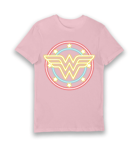 Pink Printed T-shirt Front