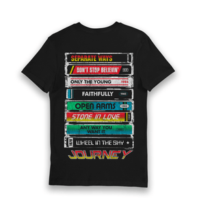 Black Printed T-shirt Back