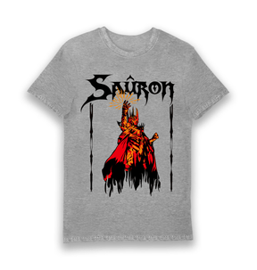Sports Grey Printed T-shirt Front