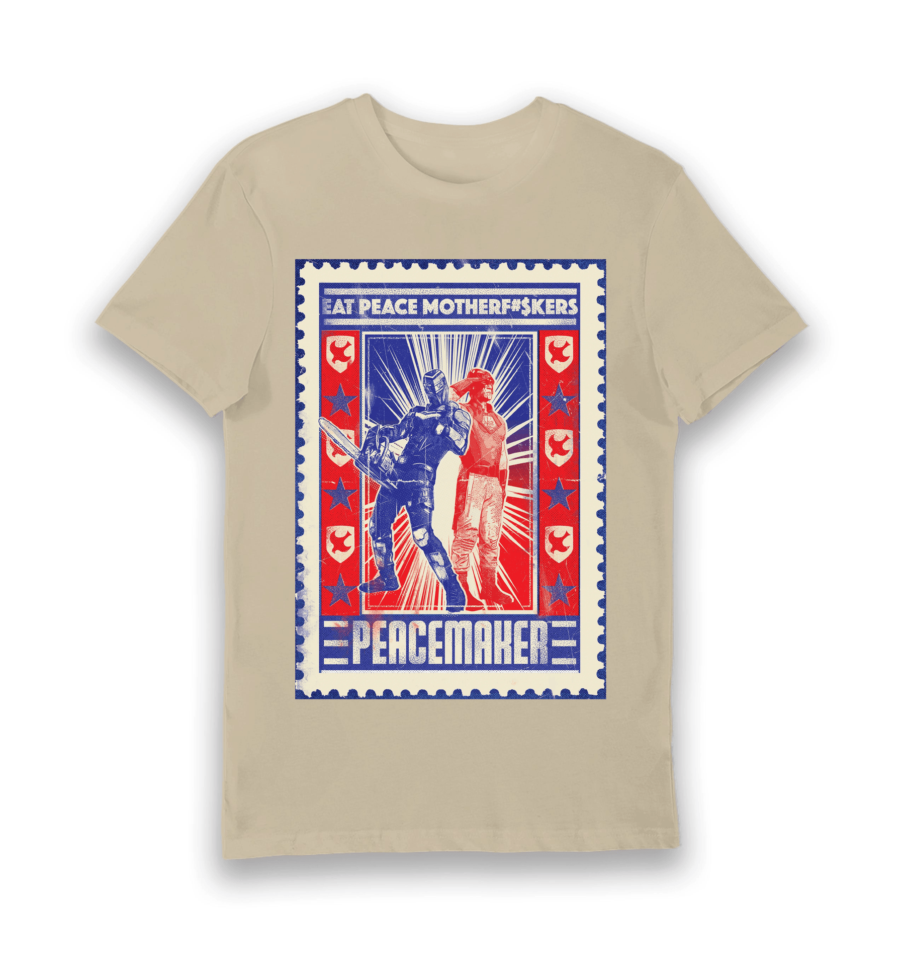 Sand Printed T-shirt Front