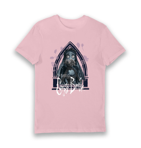 Pink Printed T-shirt Front