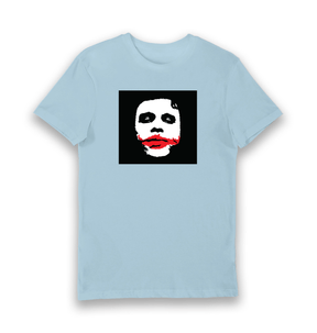 Light Blue Printed T-shirt Front