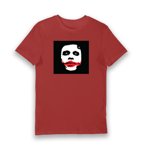 Red Printed T-shirt Front
