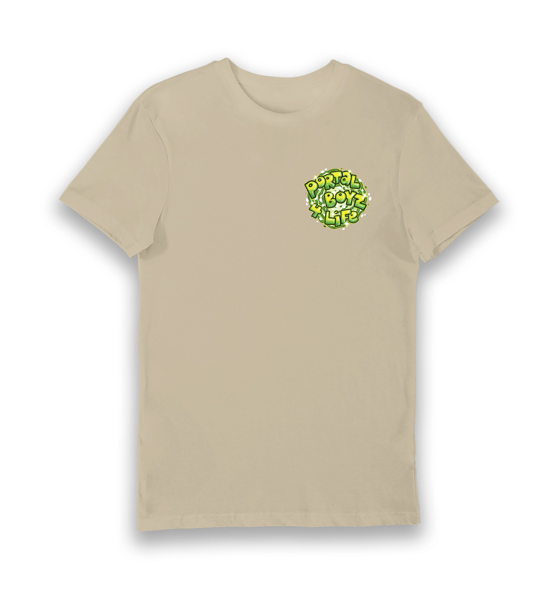 Sand Printed T-shirt Front