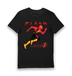 Black Printed T-shirt Front
