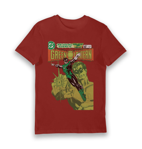 Brick Red Printed T-shirt Front