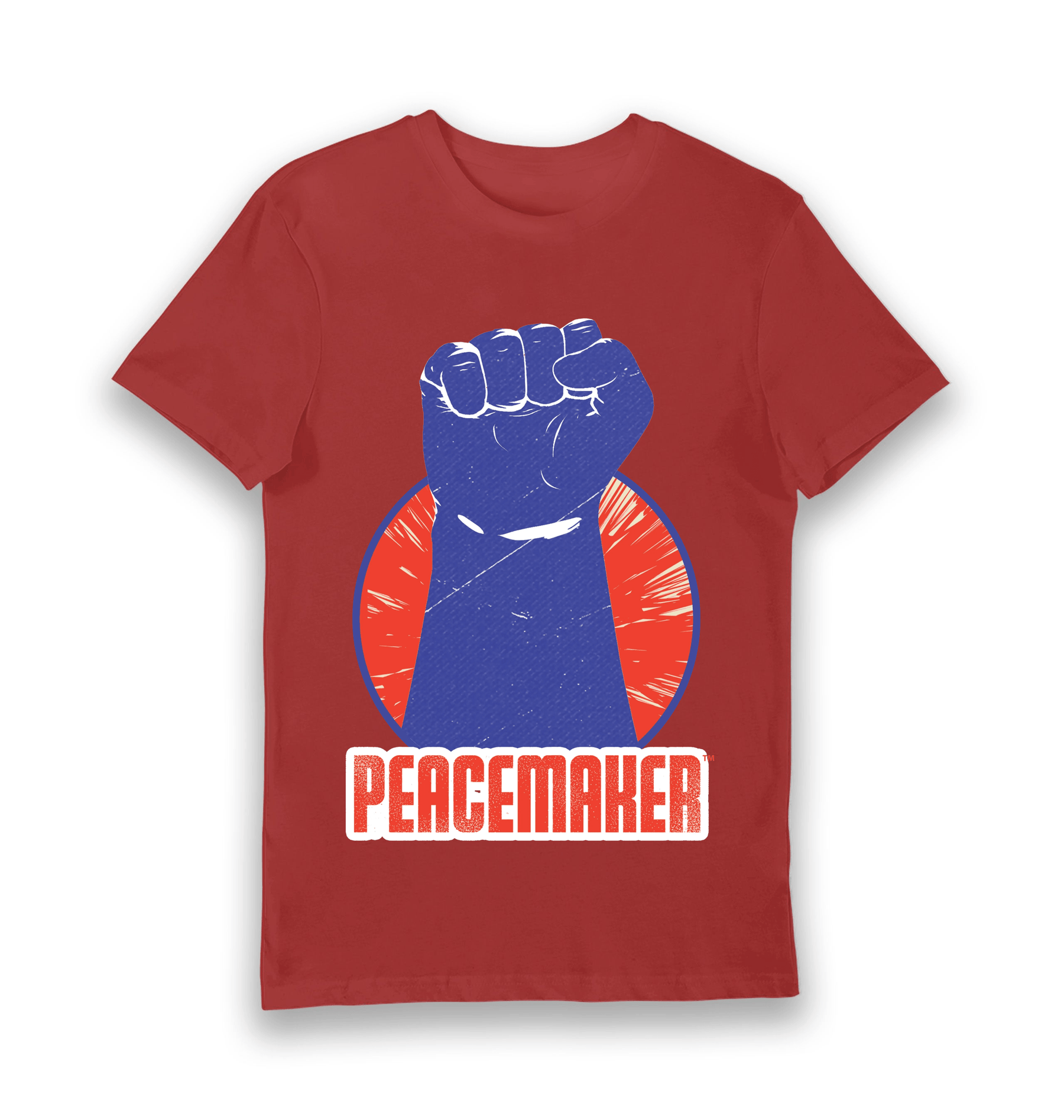 Red Printed T-shirt Front
