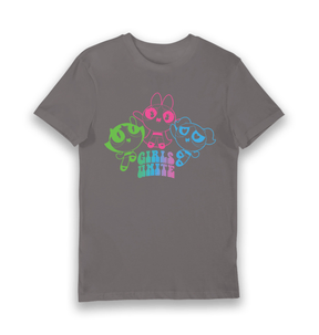 Charcoal Printed T-shirt Front