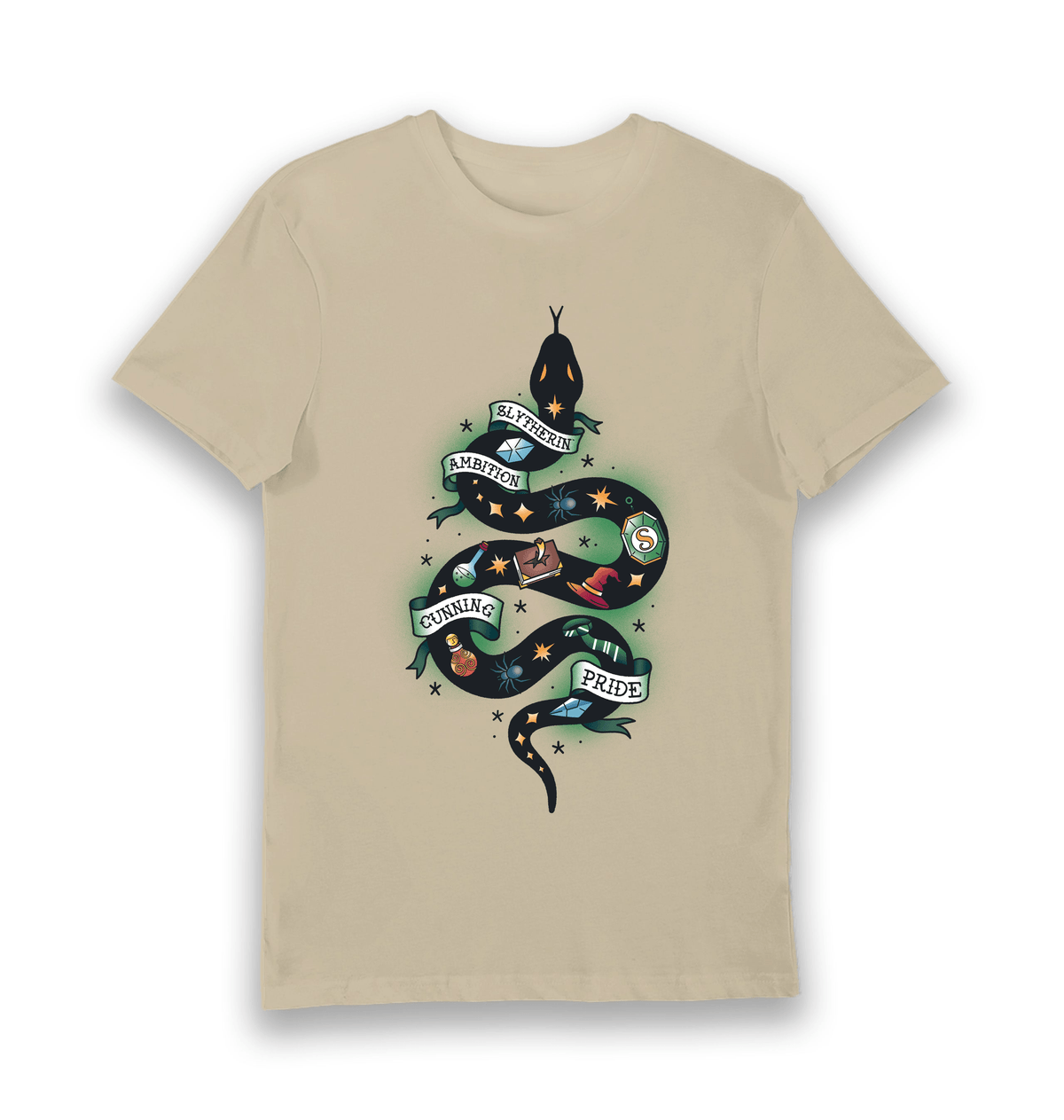 Sand Printed T-shirt Front