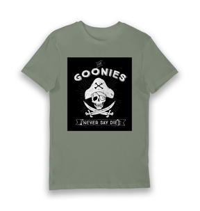 Khaki Printed T-shirt Front