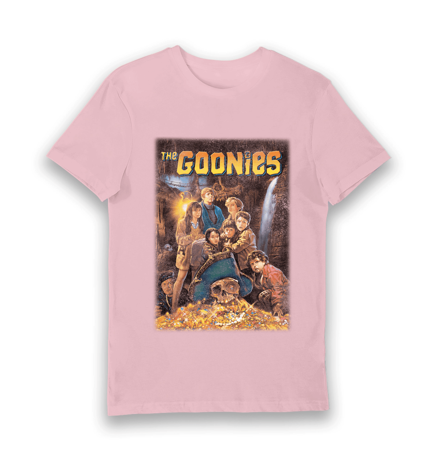 Pink Printed T-shirt Front
