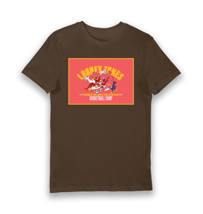 Brown Printed T-shirt Front