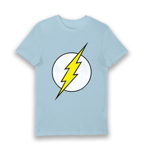Light Blue Printed T-shirt Front