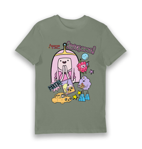Khaki Printed T-shirt Front