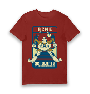 Brick Red Printed T-shirt Front