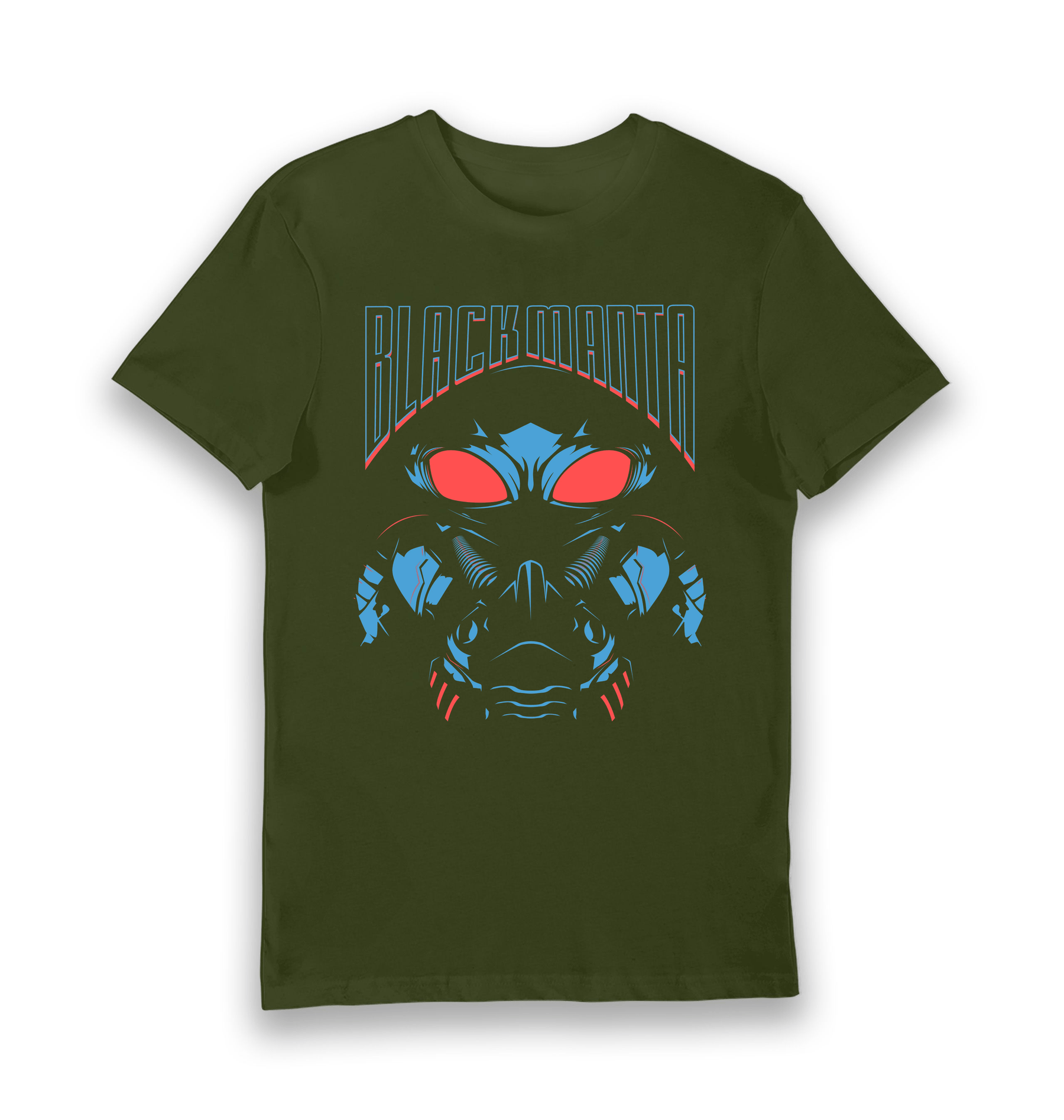 Forest Green Printed T-shirt Front