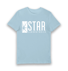 Light Blue Printed T-shirt Front