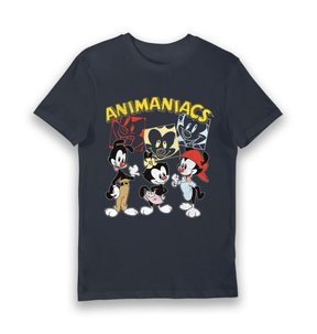 Navy Printed T-shirt Front