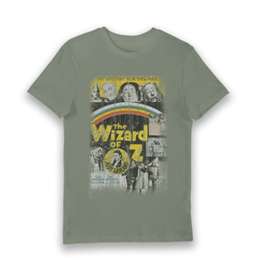Khaki Printed T-shirt Front
