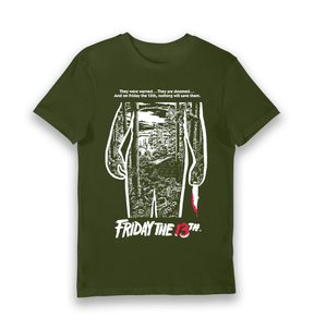 Forest Green Printed T-shirt Front