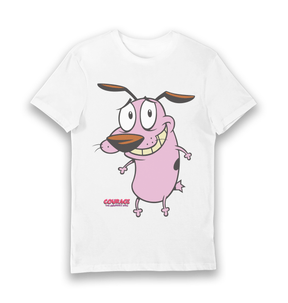 White Printed T-shirt Front