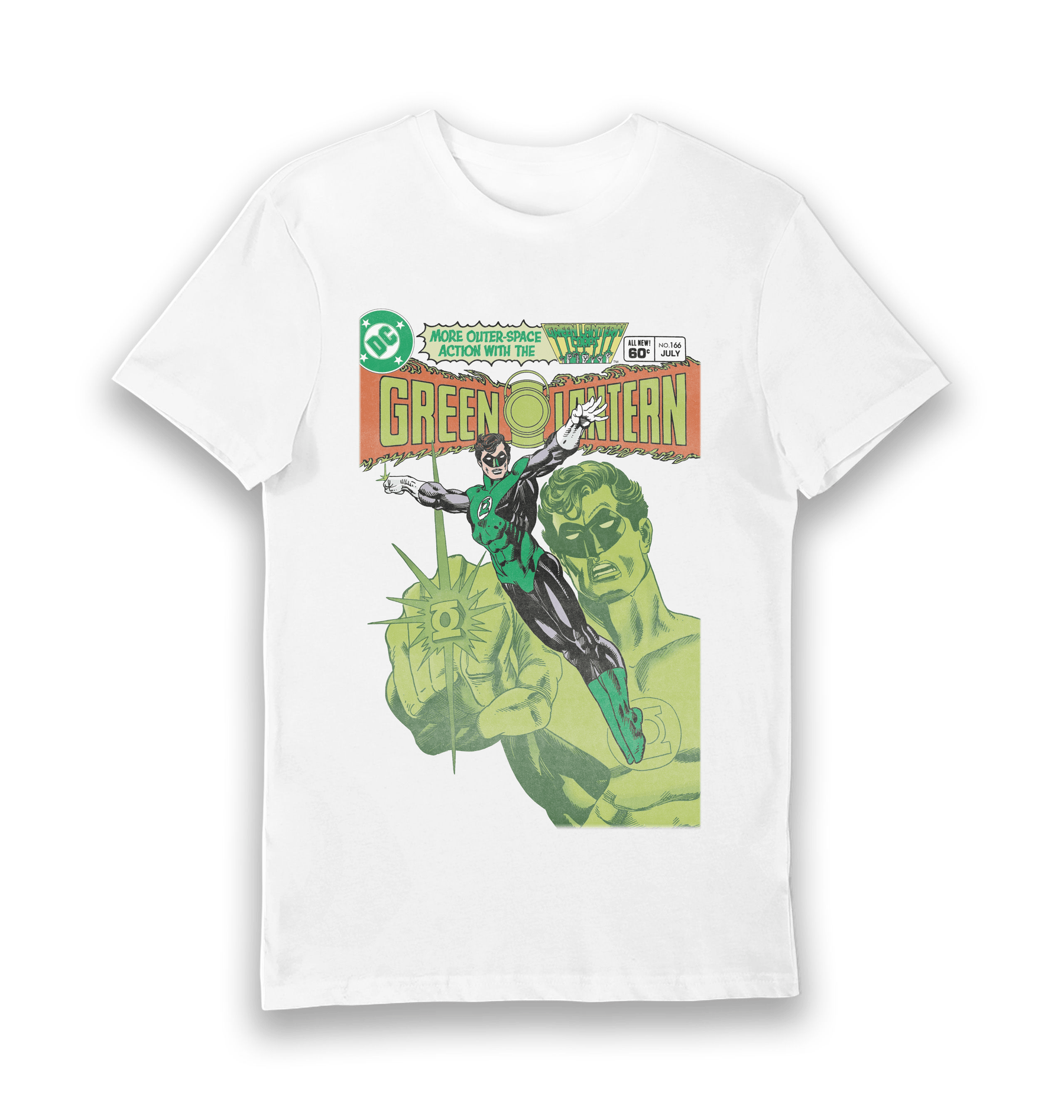 White Printed T-shirt Front