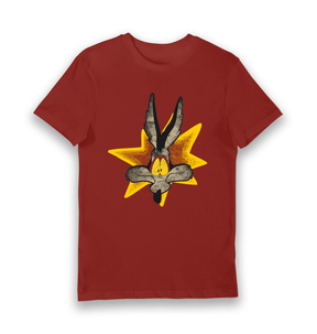 Brick Red Printed T-shirt Front