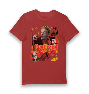 Red Printed T-shirt Front