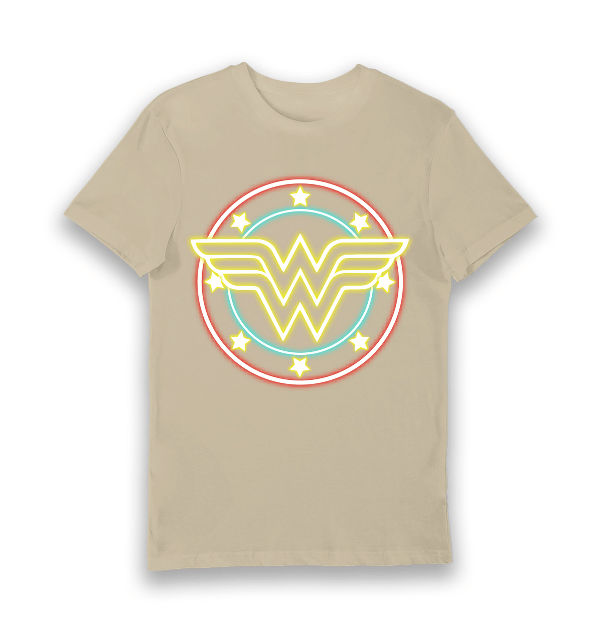 Sand Printed T-shirt Front