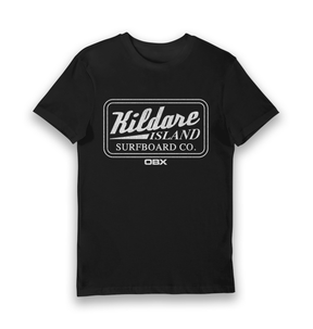 Black Printed T-shirt Front