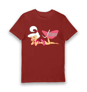 Brick Red Printed T-shirt Front
