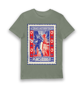 Khaki Printed T-shirt Front