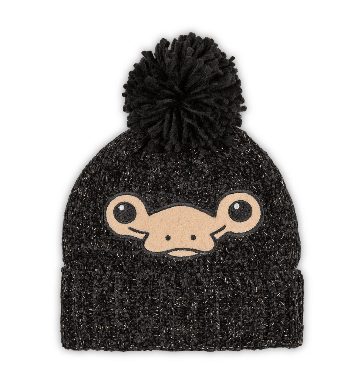 Black Beanie Front