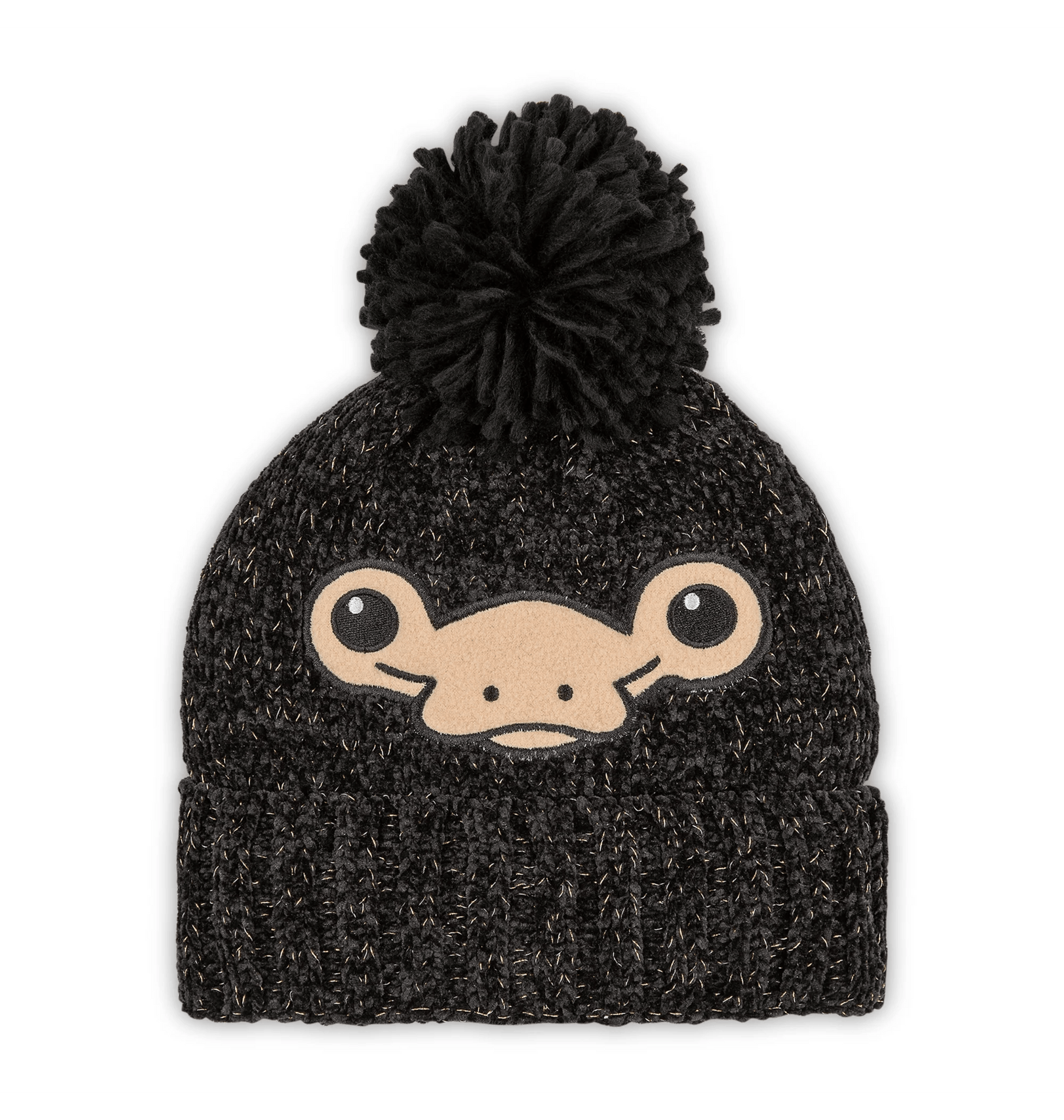 Black Beanie Front