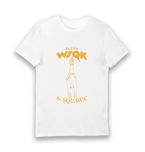 White Printed T-shirt Front