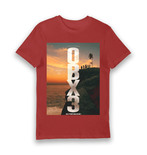 Red Printed T-shirt Front