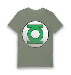 Khaki Printed T-shirt Front