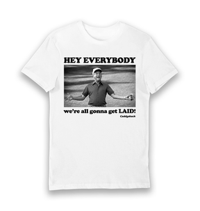 White Printed T-shirt Front