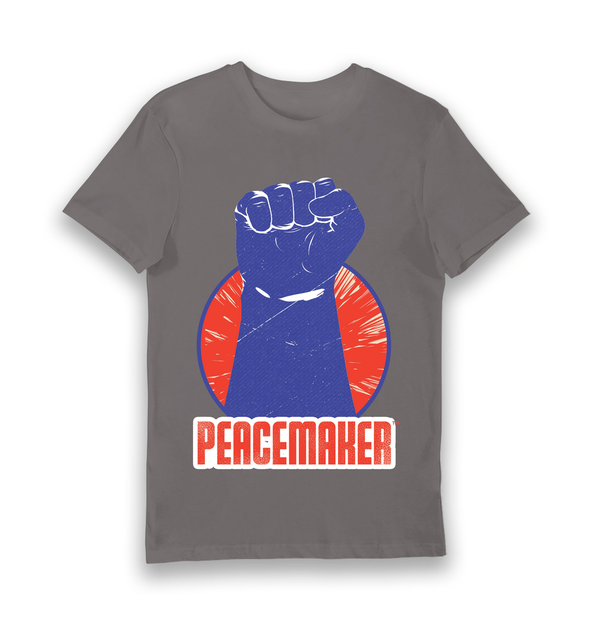 Charcoal Printed T-shirt Front