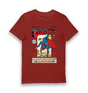 Brick Red Printed T-shirt Front