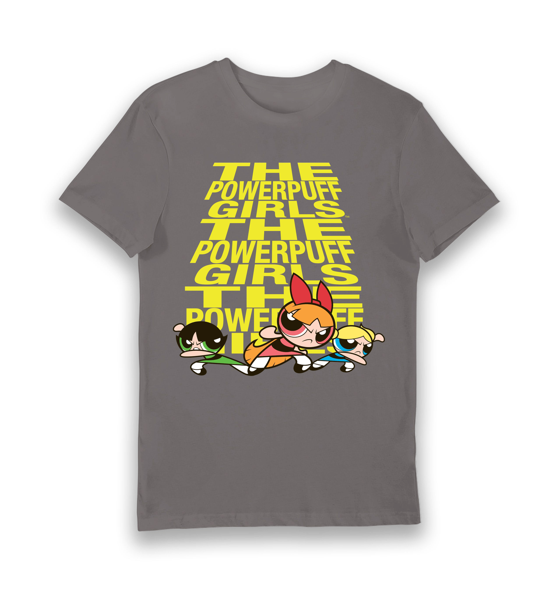 Charcoal Printed T-shirt Front