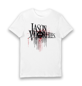 White Printed T-shirt Front