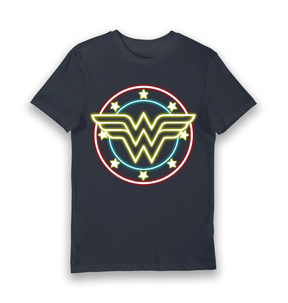 Navy Printed T-shirt Front