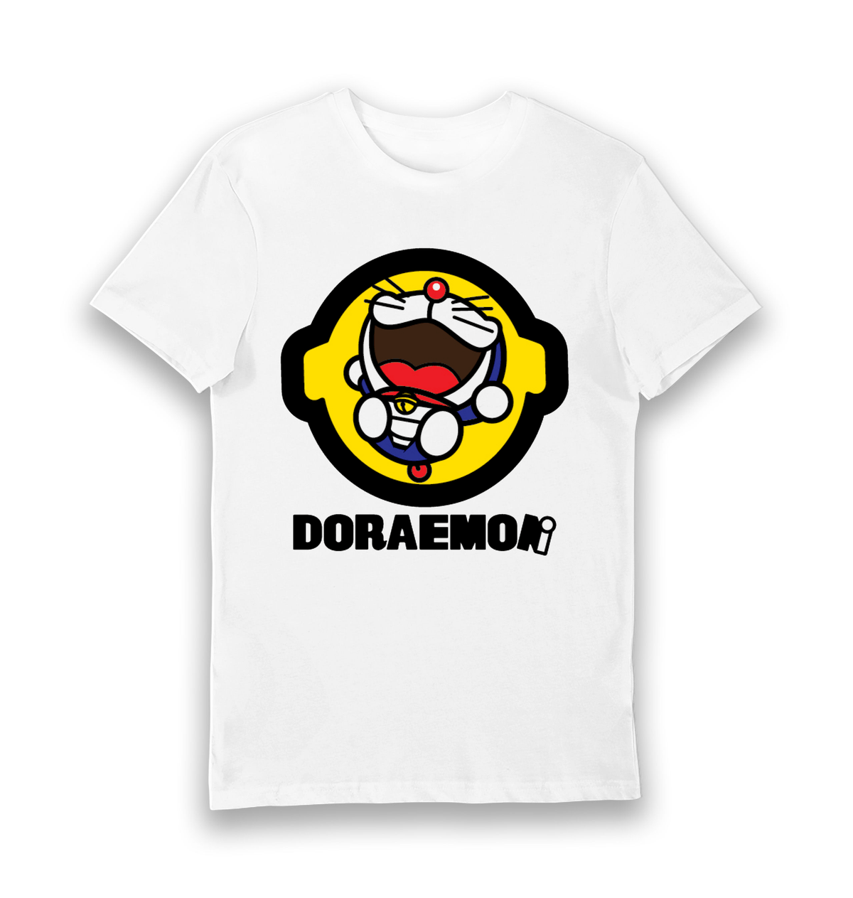 White Printed T-shirt Front