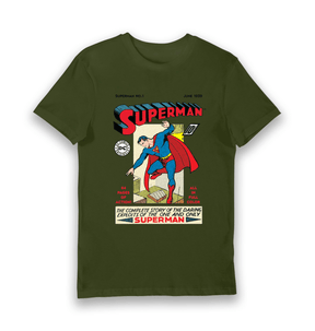 Forest Green Printed T-shirt Front