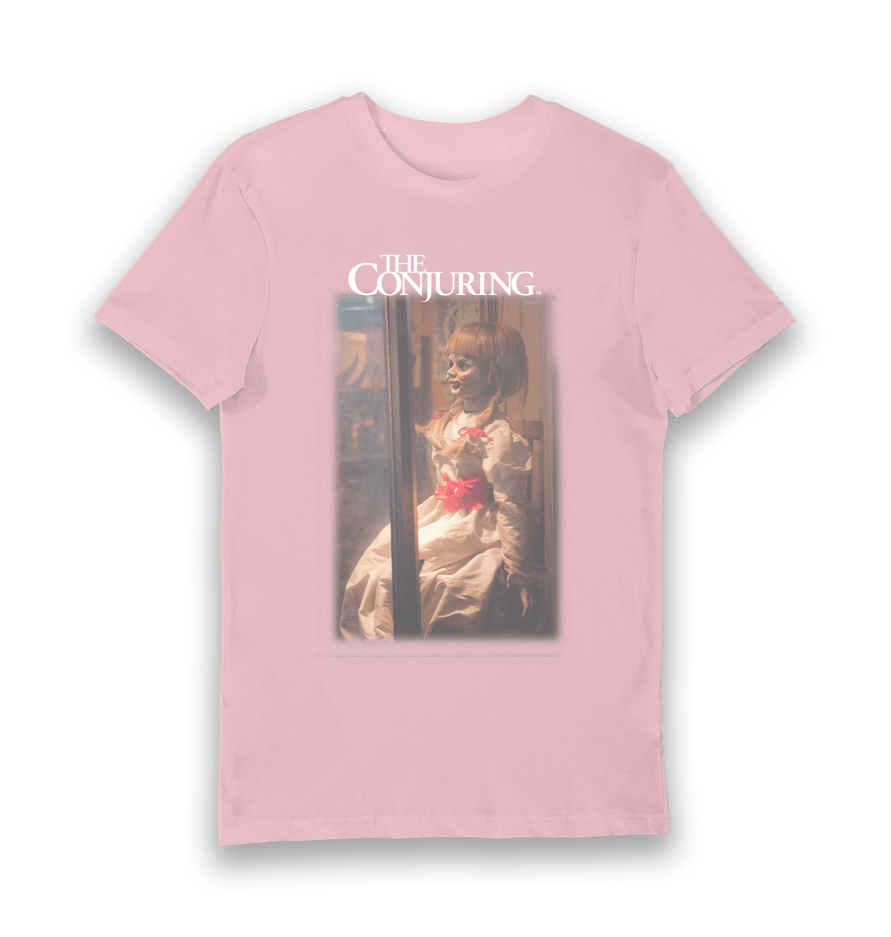 Pink Printed T-shirt Front