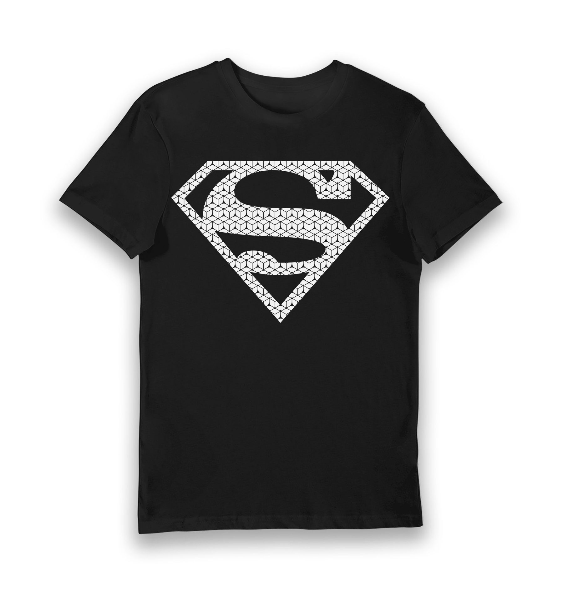 Black Printed T-shirt Front