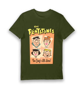 Forest Green Printed T-shirt Front